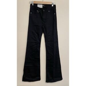Neuw Kick Flare Jeans Women Size‎ 4/26 Night Silk Dark Blue Stretch Denim New